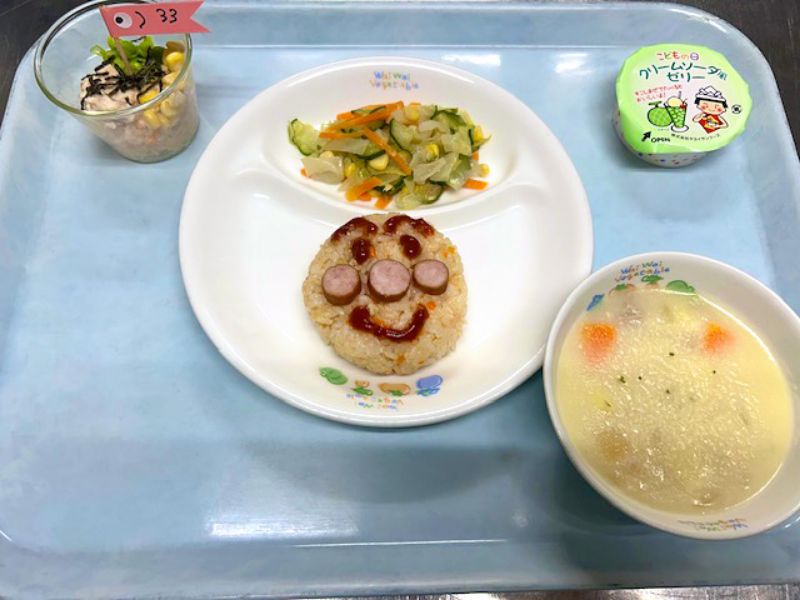 愛隣保育園　5月　こどもの日の給食