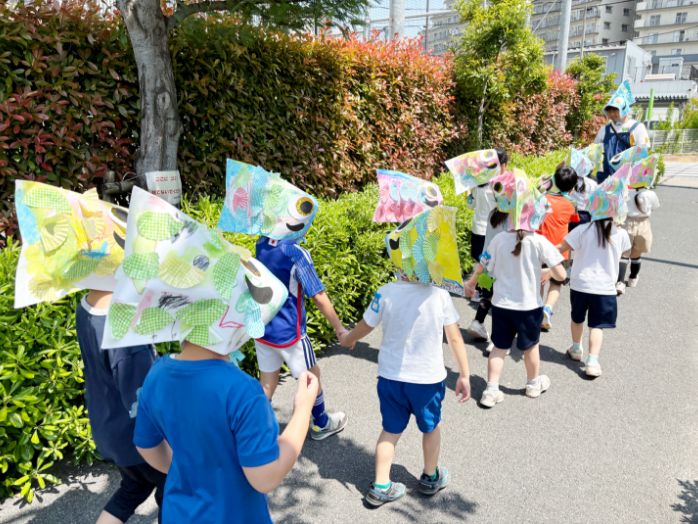 愛隣シャローム保育園　春のイベント写真