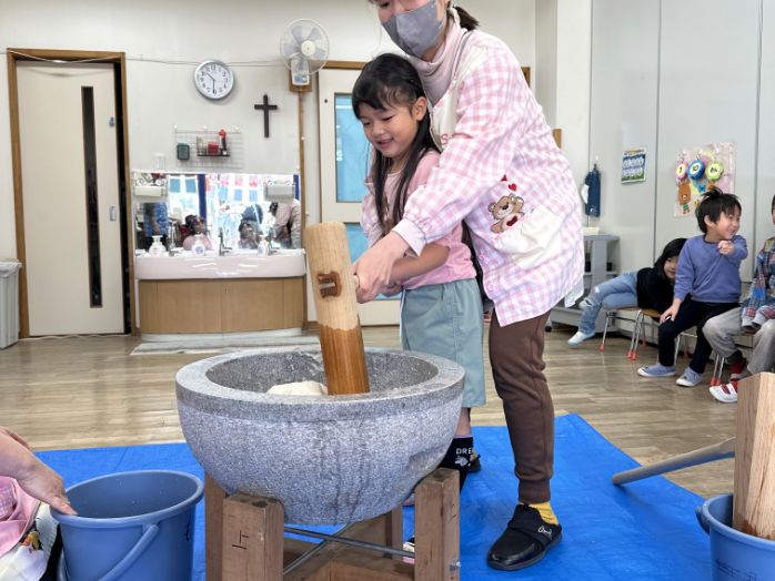 愛隣シャローム保育園　冬のイベント写真