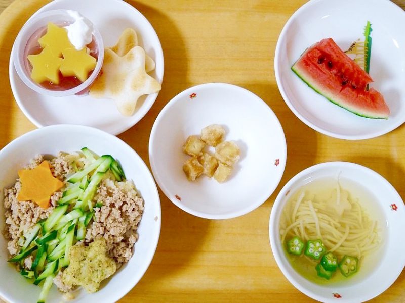 愛隣シャローム保育園　七夕　幼児食